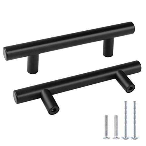 Stainless Steel Cabinet T Bar Furniture handle Matte Black Stainless Steel Cabinet T Bar Furniture handle Matte Black